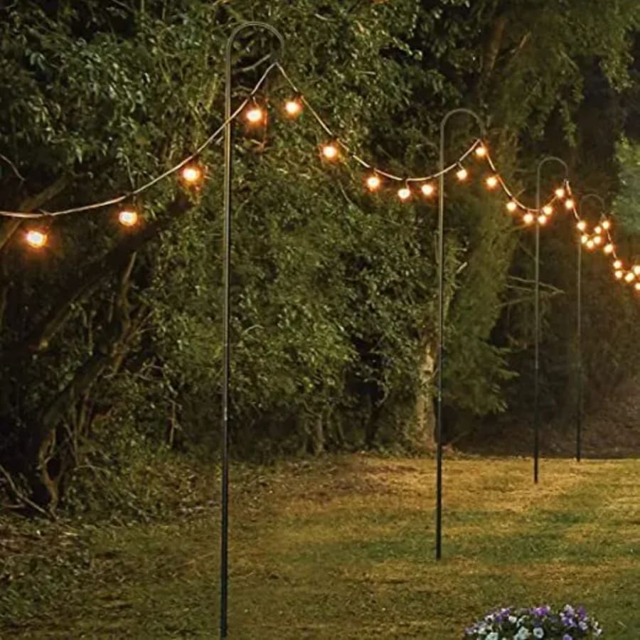 festoon poles for rent